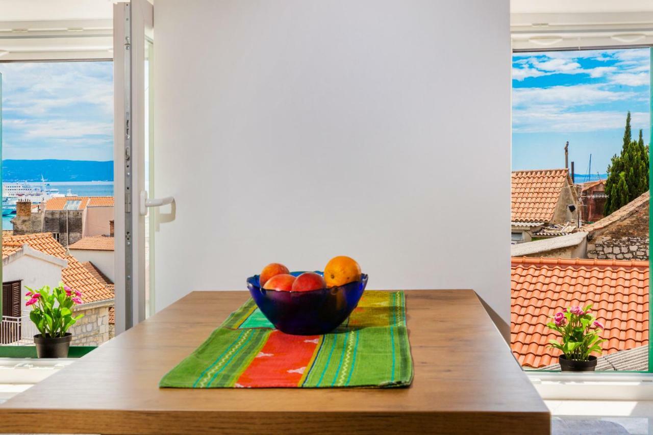 Apartment Smile Lux With View Split Exterior foto
